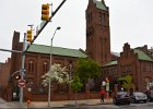 Zion Luthern  Zion Luthern Church, viewed from Baltimore City Hall : 2014, Baltimore, Church, Late Afternoon, Maryland, Walking