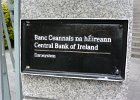 Central Bank of Ireland  Central Bank of Ireland / Banc Ceannais : 2014, Dublin, Ireland, Walking