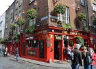 The Temple Bar  The Temple Bar at Temple Bar and Temple Lane South : 2014, Dublin, Ireland, Temple Bar, Walking