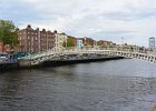 Ha'penny Bridge  Ha'penny Bridge, RIver Liffey : 2014, Bridge, Dublin, Ireland, Walking