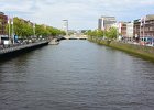 River Liffey  River Liffey viewed from the Ha'penny Bridge : 2014, Dublin, Ireland, Walking