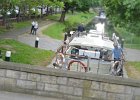 Grand Canel  2nd Lock, Circle Line, Grand Canal, Mount Street Bridge, Bus 4 back to Clyde Court Hotel : 2014, Dublin, Ireland
