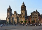 MexicoCity102714-2084  Catedral Metropolitana / Metropolitan Cathedral located on the edge of the Zócalo/Main Plaza. Walking through the Mexico City Historic Center/Centro Histórico de la Ciudad de México : 2014, Centro, Centro Histórico, Ciudad de México, Historic Center, Mexico, Mexico City, Plaza de la Constitución, Walking, Zócalo