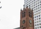 Old St. Mary's Church  Old St. Mary's Church on California with Hartford Building in background. Morning walk down California St from Nob Hill to Embarcadero : 2014, California St, Morning Walk, San Francisco, Walking
