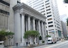 SanFrancisco012714-0372-2  Union Bank / Bank of California Building. Morning walk down California St from Nob Hill to Embarcadero : 2014, California St, Financial District, Morning Walk, San Francisco, Walking