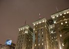 Westin St Francis  The Westin St. Francis viewed along the western edge of Union Square Park. Walking down Powell Street to the Cable Car terminus on Market Street : 2014, Evening, Powell Street, San Francisco, Union Square, Union Square Park, Walking