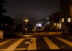 Cable Car at Lombard St  Hyde St at the top of Lombard, looking East. Powell/Hyde Line cable car North to Fisherman's Wharf : 2014, Cable Car, Evening, Hyde Street, Lombard Street, Powell/Hyde Line, San Francisco