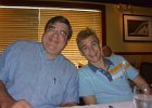 Jack and Mike  Jack and Mike at Sanibel Steakhouse : 2015, Captiva, Sanibel Steakhouse