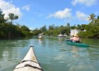 Liz and Cathie  Liz and Cathie heading South down Roosevelt Channel. Kayaking from Tween Waters Inn to Blind Pass and back : 2015, Blind Pass, Captiva, Kayaking, Roosevelt Channel