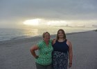 Cathie and Liz  Cathie and Liz. Sunset beach after eating dinner at Mucky Duck : 2015, Captiva, Mucky Duck, Sunset, beach