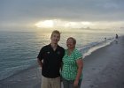 Mike and Cathie  Mike and Cathie. Sunset beach after eating dinner at Mucky Duck : 2015, Captiva, Mucky Duck, Sunset, beach