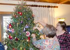 ChristmasEve122415-6905  Decorating the Christmas tree -- the kids are home from school. : 2015, Christmas