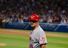Riggleman  Riggleman, 3rd base coach for the Reds, former Cubs manager. Cubs vs Reds baseball at Wrigley Field 31-Aug-15 : 2015, Baseball, Cincinnati, Cubs, CubsVsReds, MLB, Night, Reds, Wrigley Field, night game