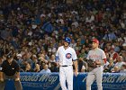 Kris Bryant  Kris Bryant basehit. Cubs vs Reds baseball at Wrigley Field 31-Aug-15 : 2015, Baseball, Cincinnati, Cubs, CubsVsReds, MLB, Night, Reds, Wrigley Field, night game