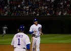 Kris Bryant  Kris Bryant. Cubs vs Reds baseball at Wrigley Field 31-Aug-15 : 2015, Baseball, Cincinnati, Cubs, CubsVsReds, MLB, Night, Reds, Wrigley Field, night game