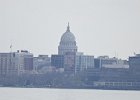 Wisconsin State Capitol  Wisconsin State Capitol building, part of Madison city scape.  Viewed from Governor's Island. Lake Mendota bird watching with Liz : 2015, Capitol, Dome, Governor's Island, Lake Mendota, Madison