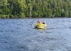 Maine090515-3700  Boating on Umbagog Lake. Trying Aquaglide Retro towable : 2015, Maine, Umbagog Lake, boating