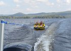 Maine090515-3722  Boating on Umbagog Lake. Trying Aquaglide Retro towable : 2015, Maine, Umbagog Lake, boating