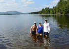 Tyler Cove  Tyler Cove. Boating on Umbagog Lake : 2015, Errol, Lake, Lake Umbagog, Maine, New Hampshire, Upton, boating