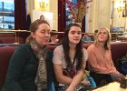 01a2ca04e99db1a21ff591d96e1023c3ffd2d99090  Paige, Molly and Liane at Les Deux Magots.
