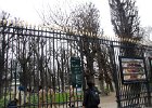 Paris122715-7886  The exterior fenses along Bouevard Saint-Michel at Rue Soufflot. Jardin du Luxembourg / Luxembourg Garden : 2016, Day 6, New Years Day, Paris, le Nouvel An, le jour de l'An