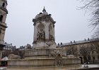 Fontaine Saint-Sulpice  Fontaine Saint-Sulpice. Church of Saint-Sulpice / Église Saint-Sulpice : 2016, Church of Saint-Sulpice, Day 6, Fontaine Saint-Sulpice, Fountain, New Years Day, Paris, le Nouvel An, le jour de l'An, Église Saint-Sulpice