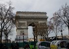 Paris122715-7316  L'Arc de Triomphe. Walking West along Ave des Champs Élysées : 2015, Champs Élysées, Day 2, L'Arc de Triomphe, Paris