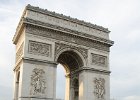 Paris122715-7323  L'Arc de Triomphe. Walking West along Ave des Champs Élysées : 2015, Champs Élysées, Day 2, L'Arc de Triomphe, Paris
