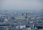 Paris122715-7336  Cityscape view of Paris from Basilique du Sacré Cœur, just after sunset. Visiting Montmartre and the Basilique du Sacré Cœur : 2015, Day 2, Montmartre, Paris