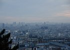 Paris122715-7341  Cityscape view of Paris from Basilique du Sacré Cœur, just after sunset. Visiting Montmartre and the Basilique du Sacré Cœur : 2015, Day 2, Montmartre, Paris