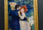 Renoir  "Danse à la campagne," painting by Pierre Auguste Renoir, 1883. Musée d'Orsay : 2015, Art Museum, Day 4, Gare d'Orsay, Paris, impressionist, musée d'Orsay, paintings