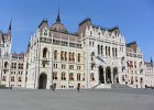Budapest042715-2729  Hungarian Parliament Building / Országház. Walking through Budapest:  Corinthia Hotel, Parlament, Chain Bridge, St Stephan's Basilica, and Hungarian State Opera : 2015.Budapest, Gothic Revival, Hungarian Parliament Building, Hungary, Kossuth Lajos square, Kossuth Lajos tér, Országház, Pest City Walk, Walking