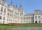 Budapest042715-2733  Hungarian Parliament Building / Országház. Walking through Budapest:  Corinthia Hotel, Parlament, Chain Bridge, St Stephan's Basilica, and Hungarian State Opera : 2015.Budapest, Gothic Revival, Hungarian Parliament Building, Hungary, Kossuth Lajos square, Kossuth Lajos tér, Országház, Pest City Walk, Walking