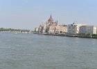 Budapest042715-2759  Parliament building seen while crossing the Széchenyi Chain Bridge.  Walking through Budapest:  Corinthia Hotel, Parliament, Chain Bridge, St Stephan's Basilica, and Hungarian State Opera : 2015.Budapest, Chain Bridge, Gothic Revival, Hungarian Parliament Building, Hungary, Országház, Pest City Walk, Széchenyi, Széchenyi Chain Bridge, Walking