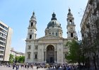 Budapest042715-2774  St. Stephen's Basilica / Szent István-bazilika. Walking through Budapest:  Corinthia Hotel, Parlament, Chain Bridge, St Stephan's Basilica, and Hungarian State Opera : 2015.Budapest, Church, Hungary, Pest City Walk, St. Stephen's Basilica, Szent István-bazilika, Walking, cathedral, neoclassical