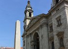 Budapest042715-2777  St. Stephen's Basilica / Szent István-bazilika. Walking through Budapest:  Corinthia Hotel, Parlament, Chain Bridge, St Stephan's Basilica, and Hungarian State Opera : 2015.Budapest, Church, Hungary, Pest City Walk, St. Stephen's Basilica, Szent István-bazilika, Walking, cathedral, neoclassical