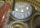 Budapest042715-2780  Cupola, St. Stephen's Basilica / Szent István-bazilika. Walking through Budapest:  Corinthia Hotel, Parlament, Chain Bridge, St Stephan's Basilica, and Hungarian State Opera : 2015.Budapest, Church, Hungary, Pest City Walk, St. Stephen's Basilica, Szent István-bazilika, Walking, cathedral, neoclassical