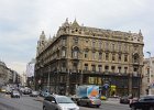 Budapest042715-2818  Building on Szabadsajtó út street.  Walking Vörösmarty tér square and  Váci utca street : 2015, Budapest, Váci utca, Vörösmarty tér