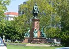 Count István Széchenyi  Count István Széchenyi statue. Walking through Budapest:  Corinthia Hotel, Parlament, Chain Bridge, St Stephan's Basilica, and Hungarian State Opera : 2015.Budapest, Hungary, Pest City Walk, Walking