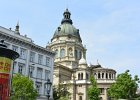 St. Stephen's Basilica  St. Stephen's Basilica / Szent István-bazilika. Walking through Budapest:  Corinthia Hotel, Parlament, Chain Bridge, St Stephan's Basilica, and Hungarian State Opera : 2015.Budapest, Andrássy út, Andrássy út street, Church, Hungary, Pest City Walk, St. Stephen's Basilica, Szent István-bazilika, Walking, cathedral, neoclassical