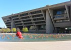 Dallas102815-3875  Pumpkin display in front of Dallas City Hall. Walk downtown Dallas : 2015, City Hall, Dallas, Downtown, Pumpkins, Texas, Walking, modern