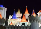 Excalibur  Excalibur. Evening walk, Las Vegas Strip : 2015, Casinos, City Lights, Evening, Las Vegas, Nevada, Walking