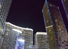 CityCenter  Citycenter:  Aria (center), Comopolitan (right). Evening walk, Las Vegas Strip : 2015, Casinos, City Lights, Evening, Las Vegas, Neon, Nevada, Walking