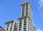 Seattle072715-3505  Smith Tower. Walking North along 2nd Ave. Downtown Seattle walk : 2015, Seattle, WA, Washington