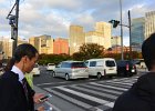 Uchibori-dori Street.  Crossing Uchibori-dori Street. Walking around the Imperial Palace Area : 2015, Chiyoda, Imperial Palace Area, Tokyo, Walking
