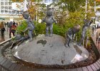 Children Playing on the Earth  Children Playing on the Earth statue near Shibuya Station : 2015, Bronze, Children Playing on the Earth, Shibuya, Statue, Tokyo