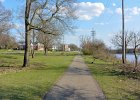 Near Laurelwood Park.  Near Laurelwood Park. Heading South. Fox River Bike Trail.  Fabyan Windmill Park South to North Aurora, and back. : 2016, Biking, Fabyan Forest Preserve, Fox River, Fox River Bike Trail, Fox Valley Park District