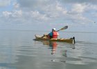 Cathie  Cathie. Rounding the Northern Tip of Buck Key, heading back. Kayaking from Tween-waters Inn down Roosevelt Channel, then around the far side of Buck Kay.  No wind, tide coming in. : 2016, Buck Key, Captiva, Kayaking
