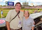 Jack and Cathie at Cubs v Brewers 9/17/16  Jack and Cathie at Cubs vs Brewers at Wrigley Field, Cubs lose 11-3. : 2016, Baseball, Brewers, Cubs, MLB, Wrigley Field