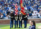 National Anthem. Cubs v Brewers 9/17/16  National Anthem, sung by John Vincent. Cubs vs Brewers at Wrigley Field, Cubs lose 11-3. : 2016, Baseball, Brewers, Cubs, MLB, Wrigley Field